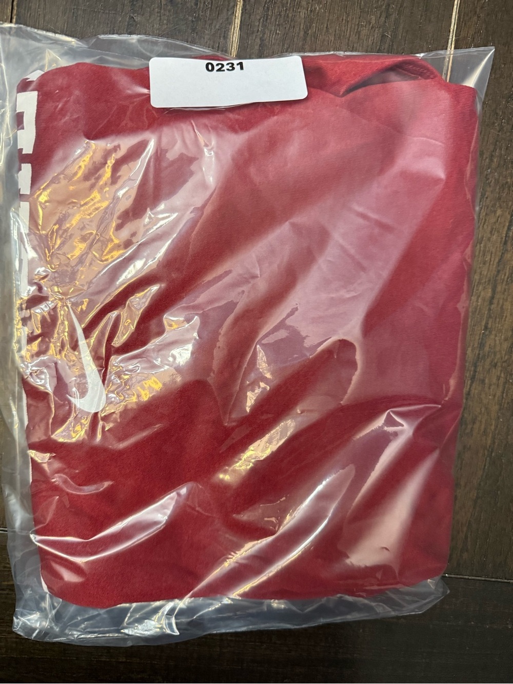 Nike Oklahoma Sooners OU Football Dri-FIT Shirt Mens Large Crimson NCAA 0231 - Picture 9 of 9